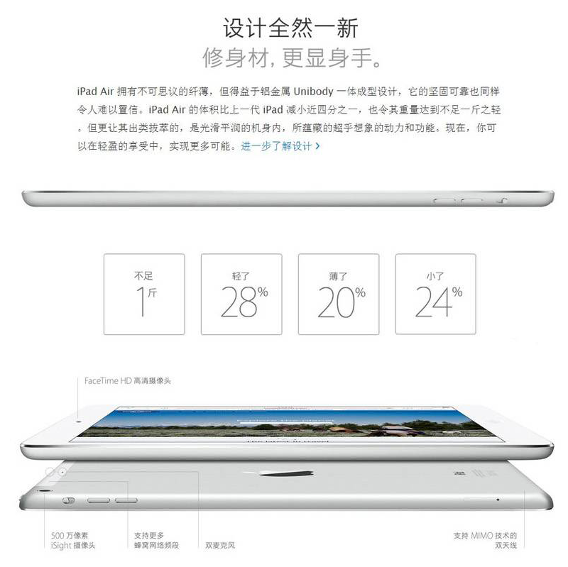 苹果  iPad 5(Air) 9.7英寸租赁